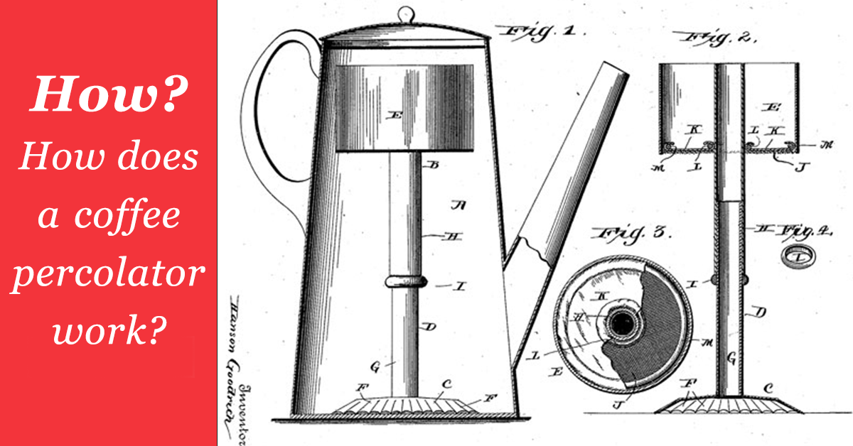 How does a coffee percolator work?