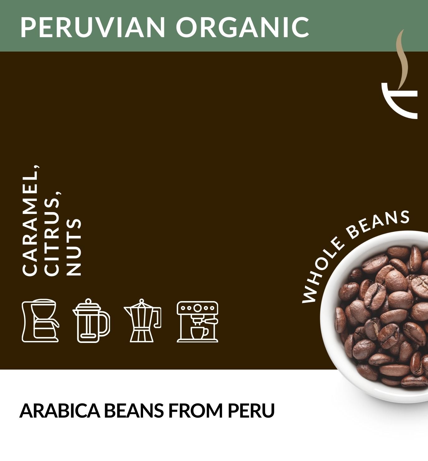 Peruvian Organic & Fairtrade Coffee Beans