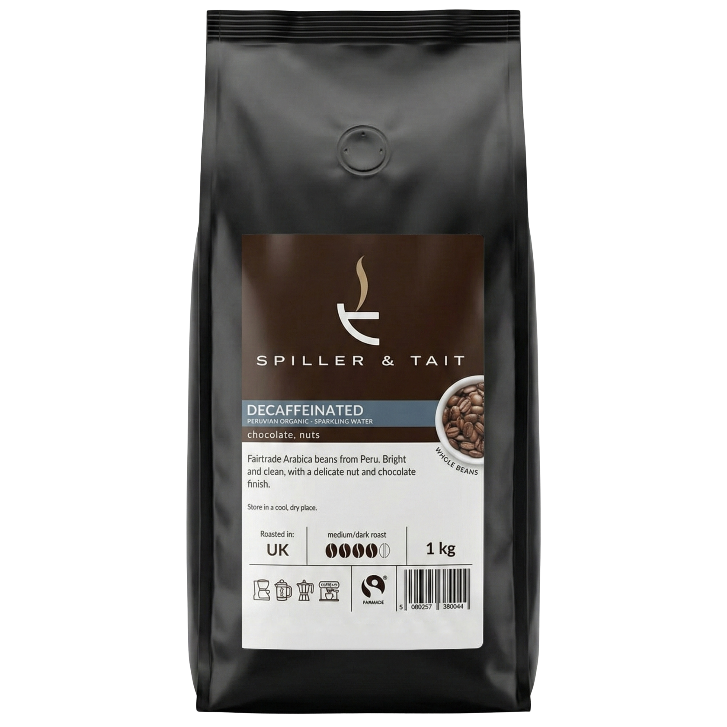 Sparkling Water Decaffeinated - Peruvian Organic (Original Blend)