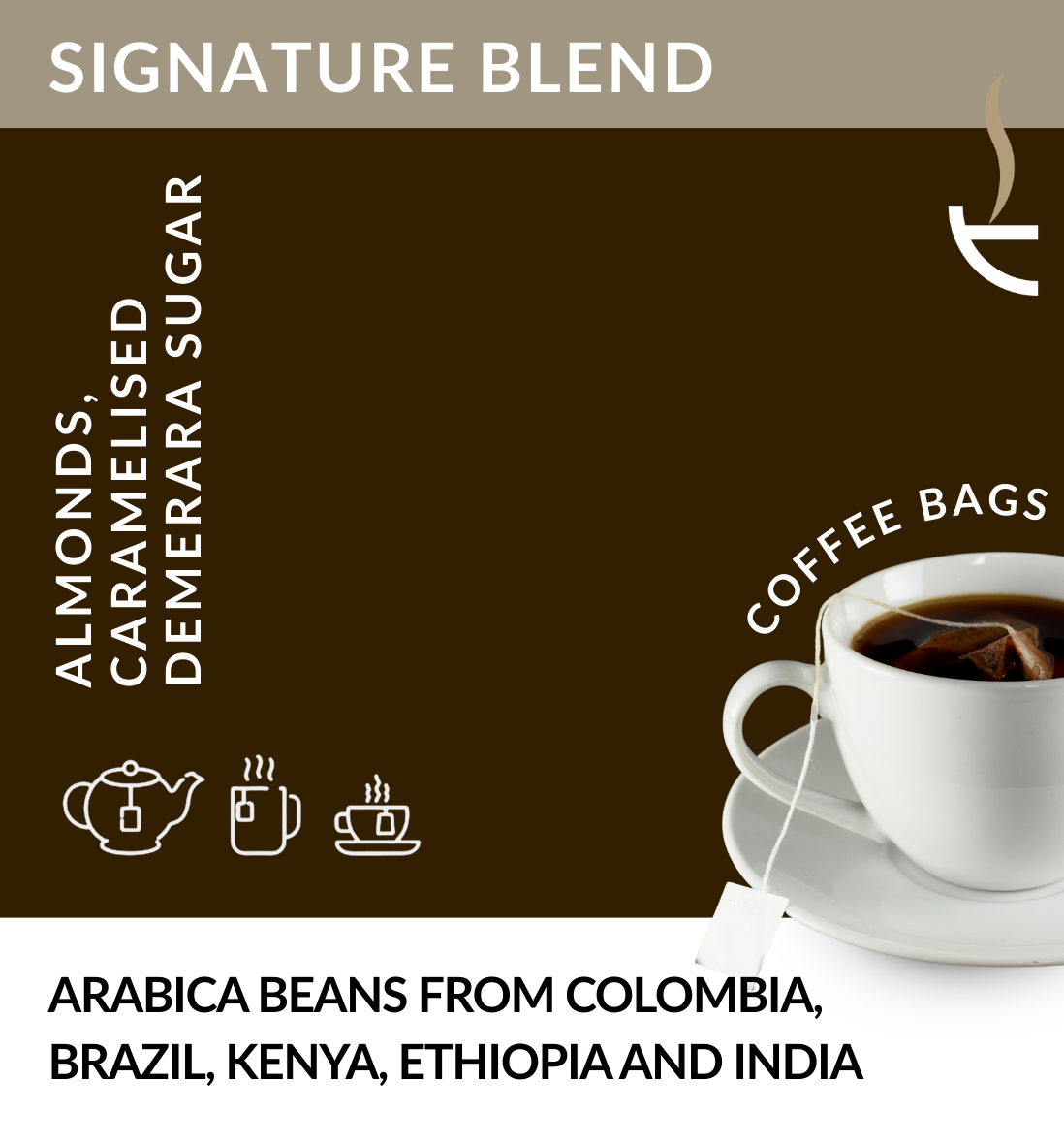 Signature Blend Coffee Bags x 20 pack