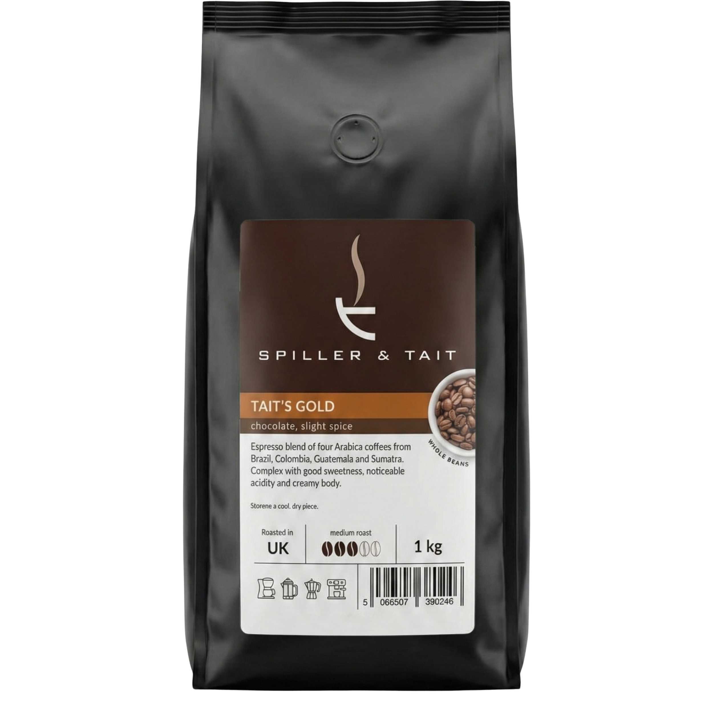 Tait's Gold - Gourmet Blend Coffee Beans