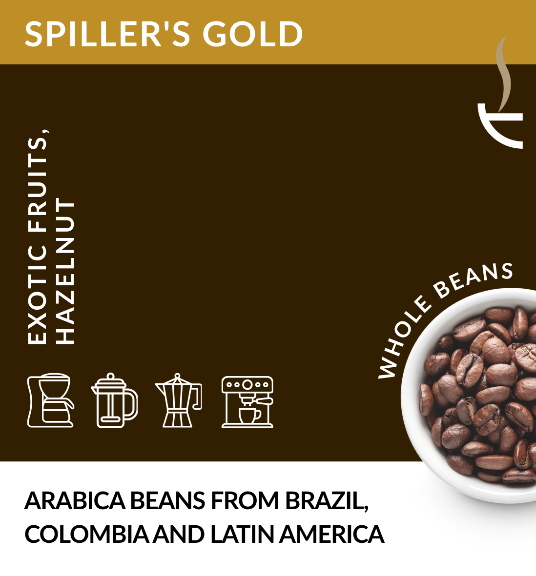 Spiller's Gold - Gourmet Blend Coffee Beans