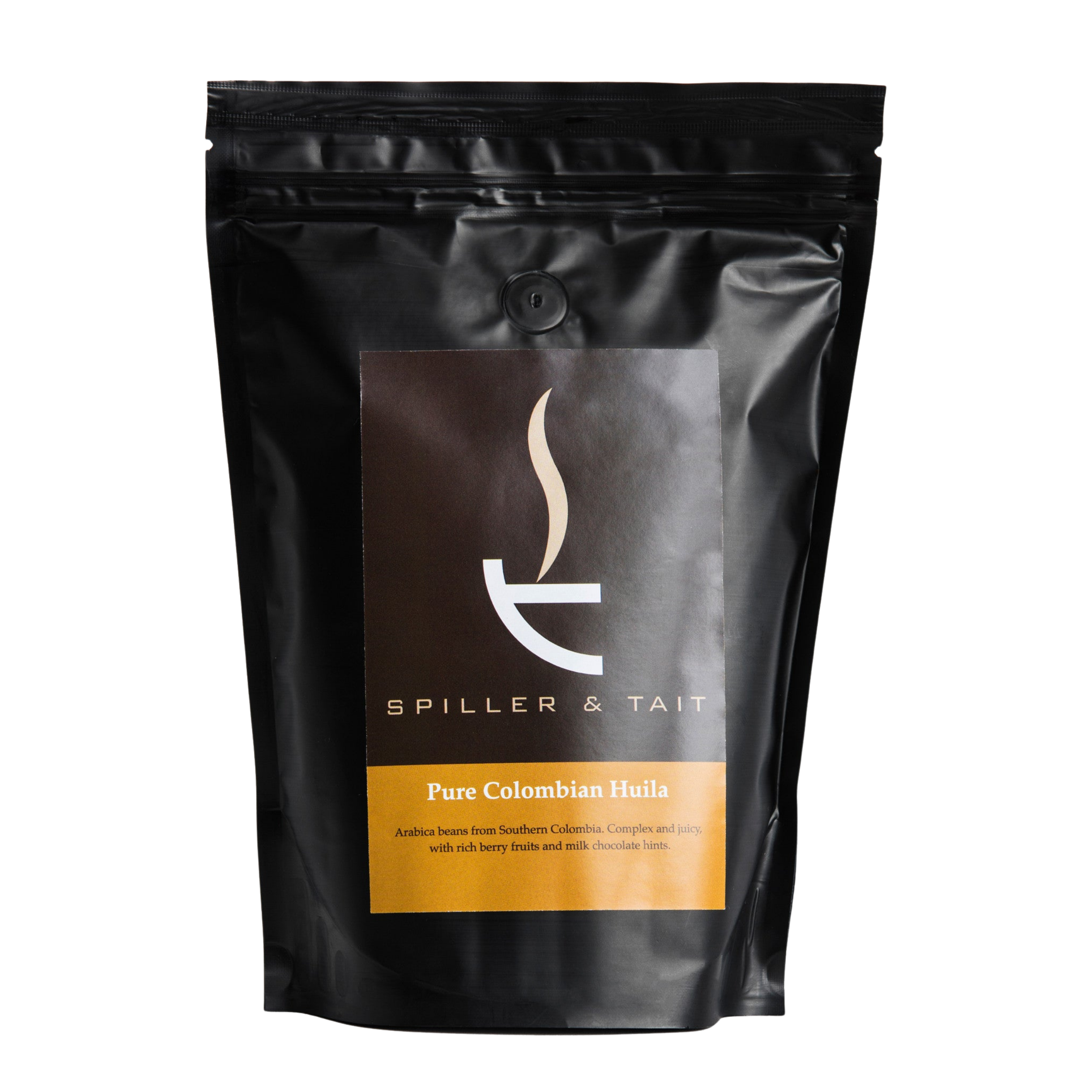 Single origin style Colombian Huila coffee beans sweet balanced and easy to drink